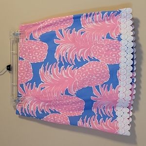 Lilly Pulitzer pineapple skirt